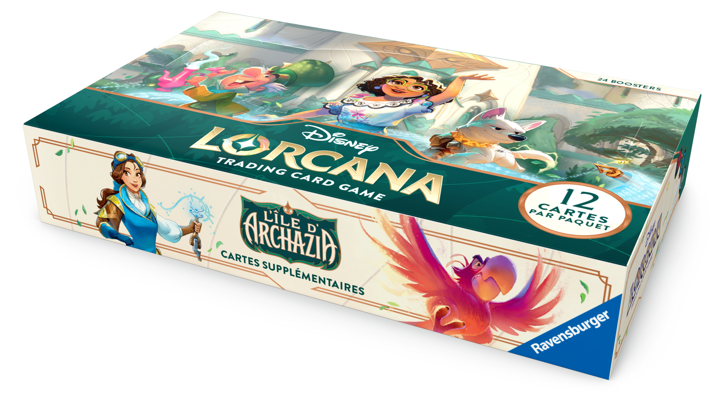 Lorcana - display chapitre 7 - l'Ile d'Archazia - fr