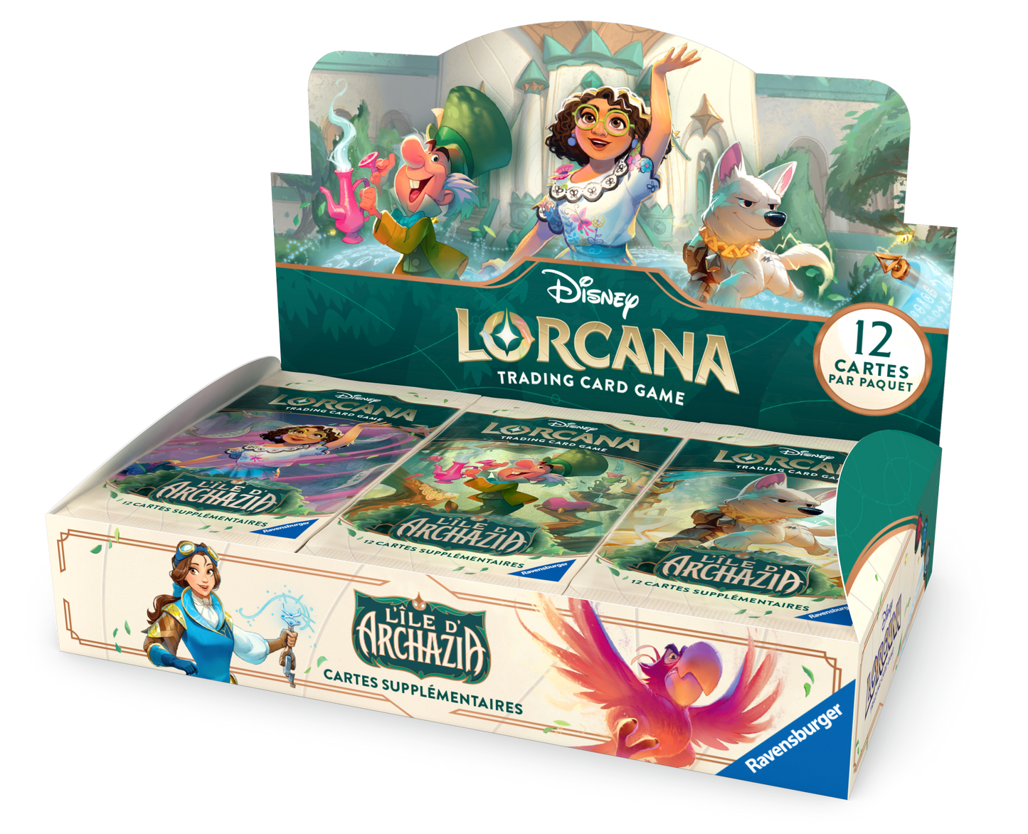 Lorcana - display chapitre 7 - l'Ile d'Archazia - fr