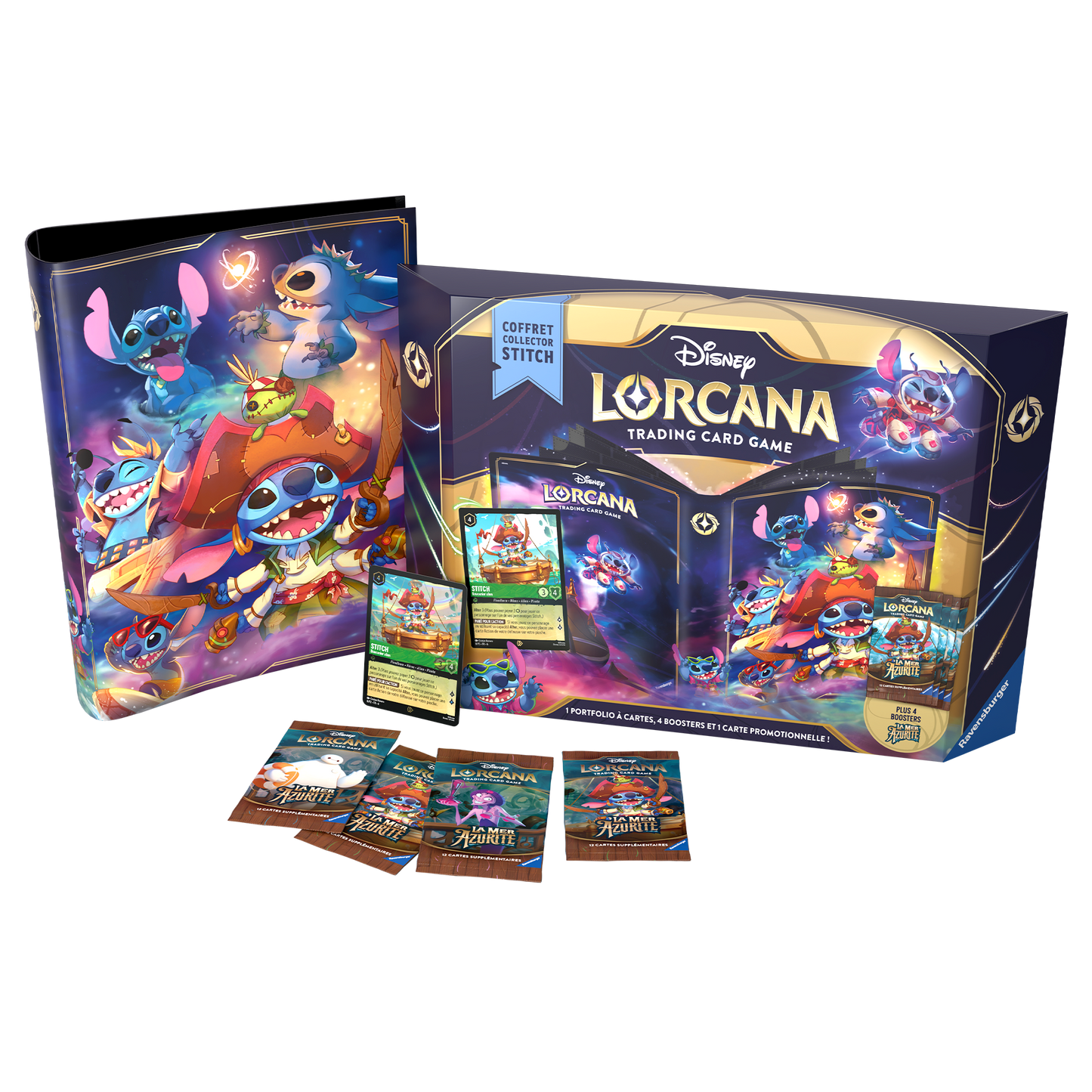 Coffret – Cadeau – Stitch – Disney – Lorcana – Chapitre 6 – La Mer Azurite – FR