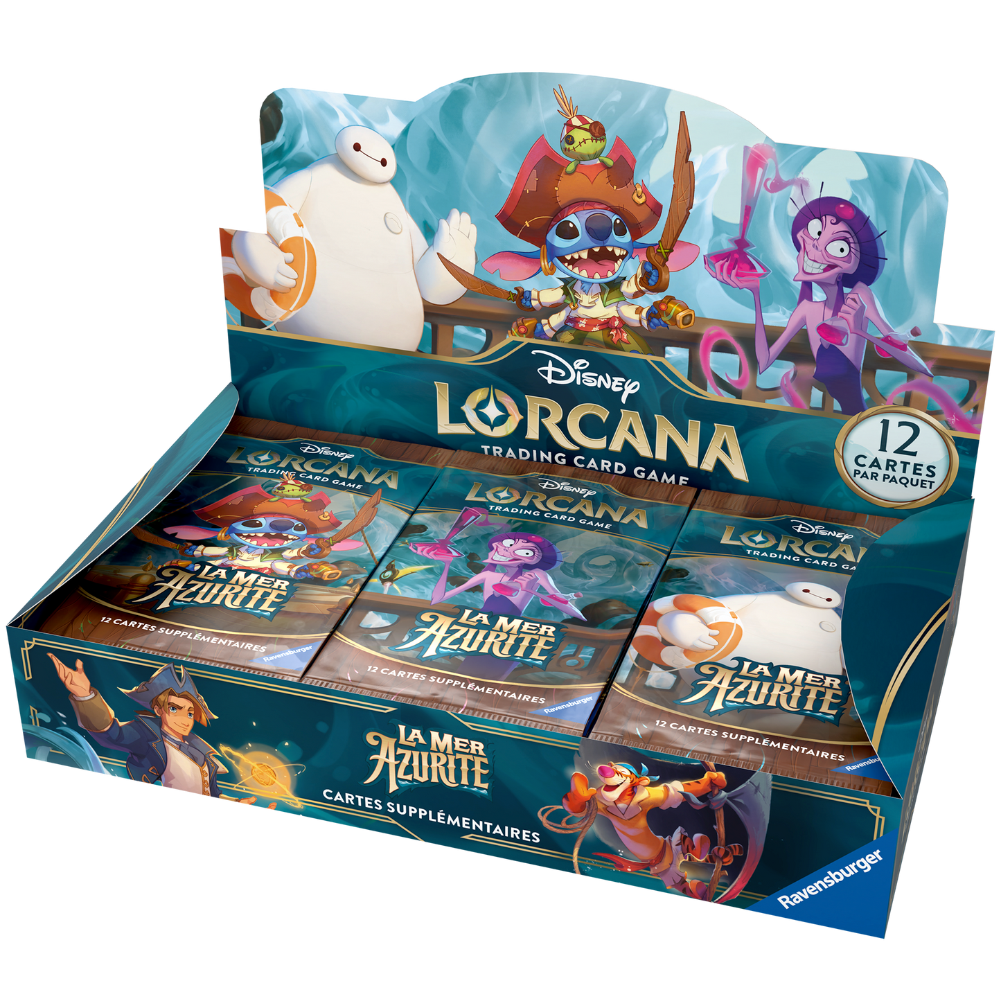 Display – Disney – Lorcana – Chapitre 6 – La Mer Azurite – FR