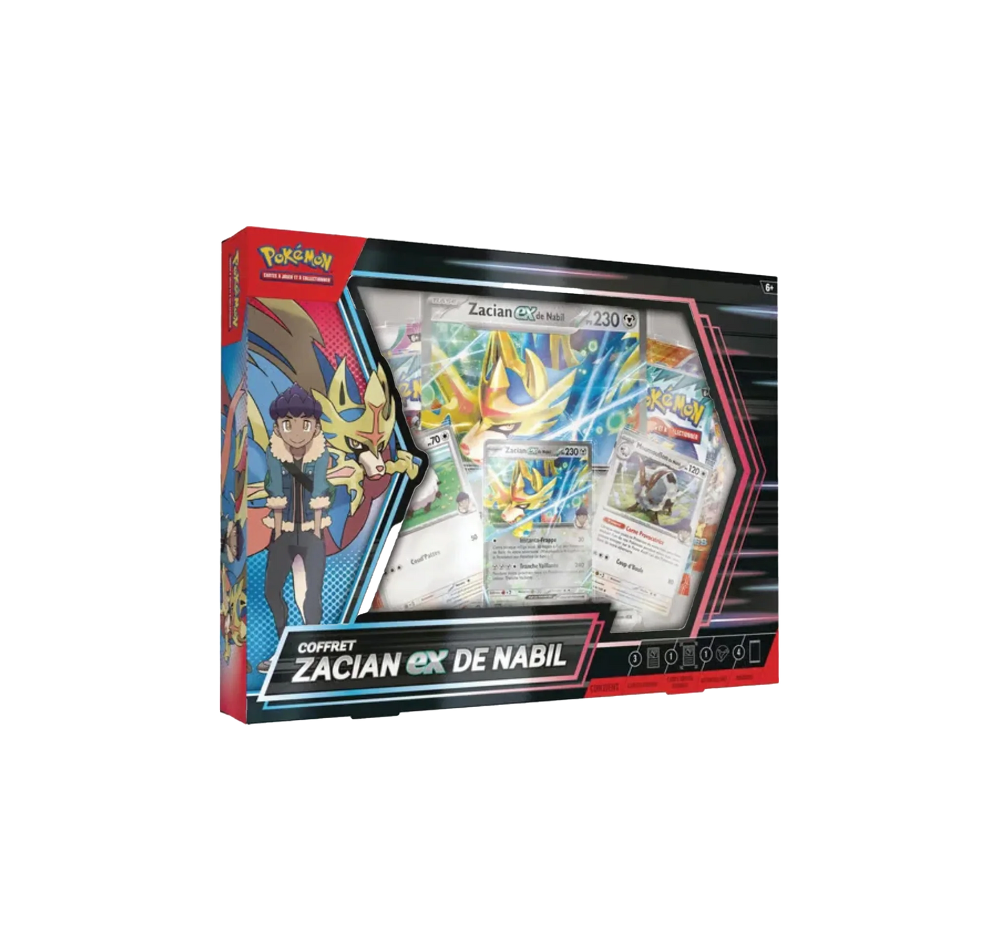 Pokémon - coffret - Zacian et Nabil ex -FR