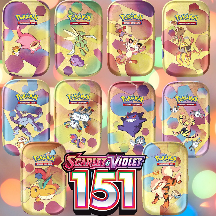 Pokémon - Display de 10 mini tin - EV3.5 - 151 - FR – TYCA'P