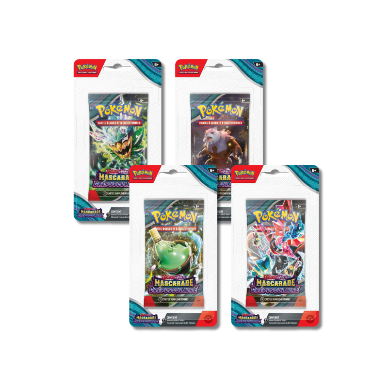 Pokémon - Blister - Mascarade Crépusculaire - EV06
