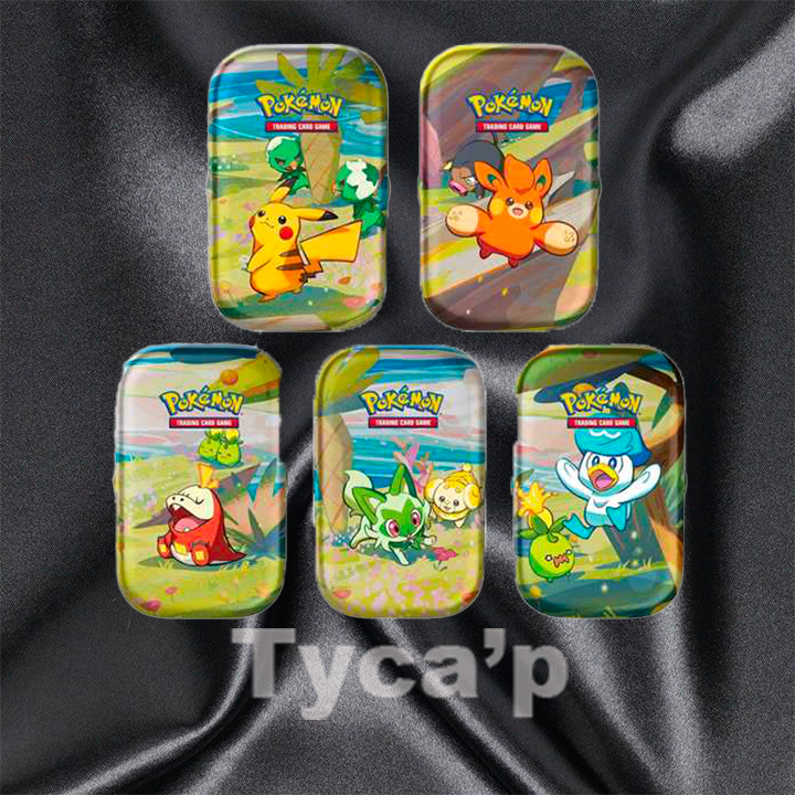 Pokémon - lot de 5 Mini tin de Paldea - FR