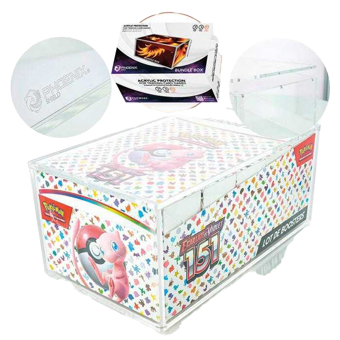 PROTECTION ACRYLIC CASE POUR BUNDLE DISPLAY - PHOENIX SHIELD
