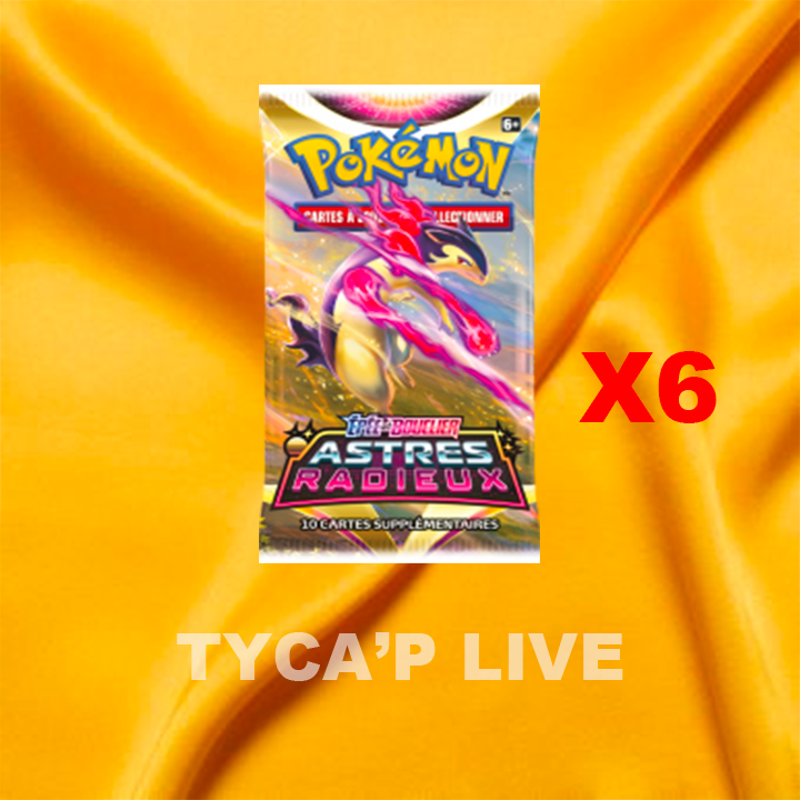 6. Booster Astres Radieux ouvert en live
