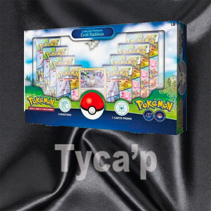 Pokémon- Coffret Pokemon Go Evoli Radieux Premium