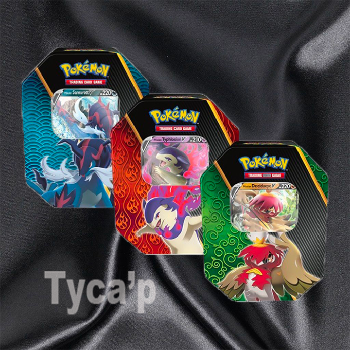 Pokémon – 3 x Pokébox Typhlosion/Clamiral/Archéduc – FR