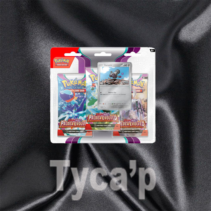 Pokémon - Tripack Evolution à Pladea EV02 - FR