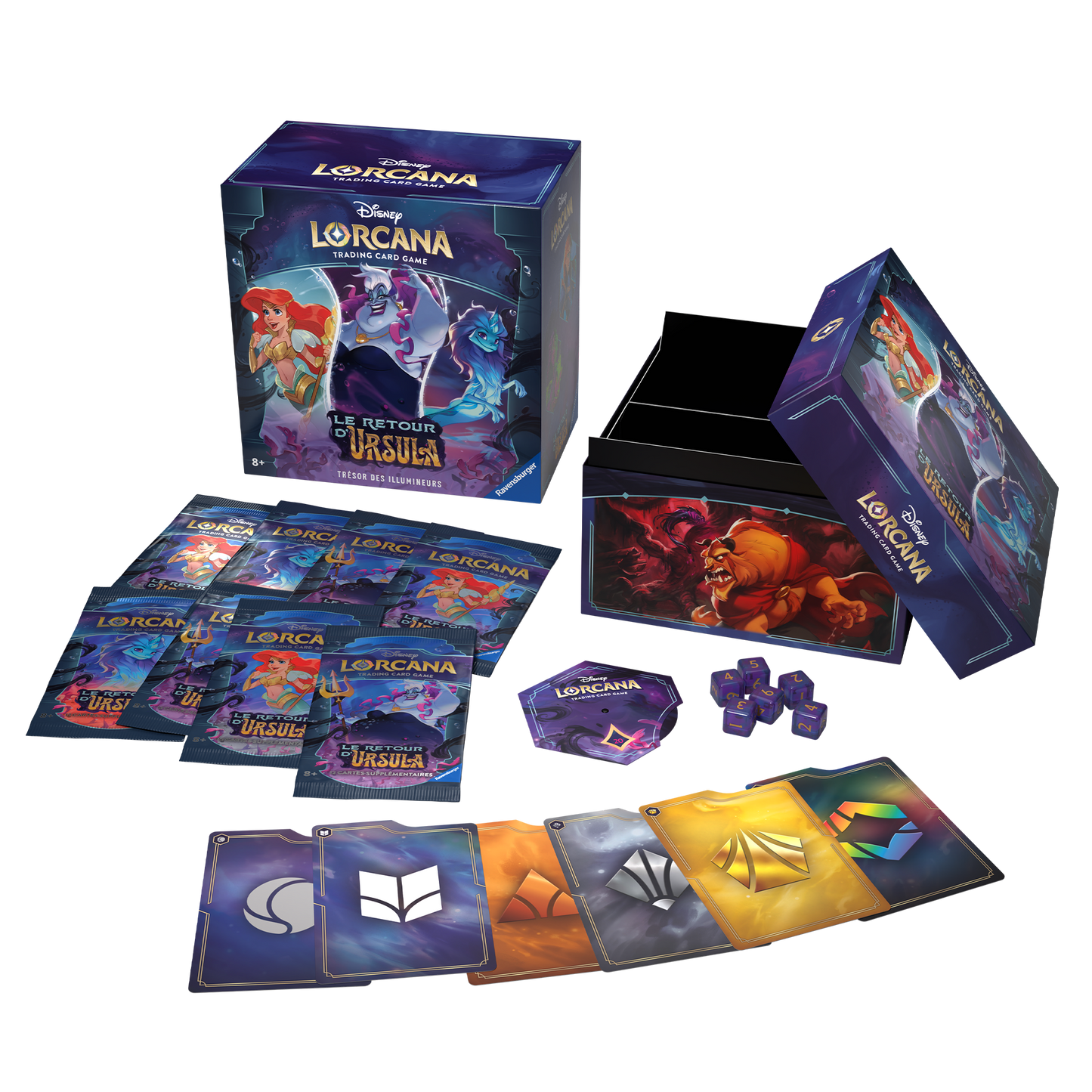 Lorcana - Trove Pack - Trésors des Illumineurs - Chapitre 4 : Le retour d’Ursula – FR