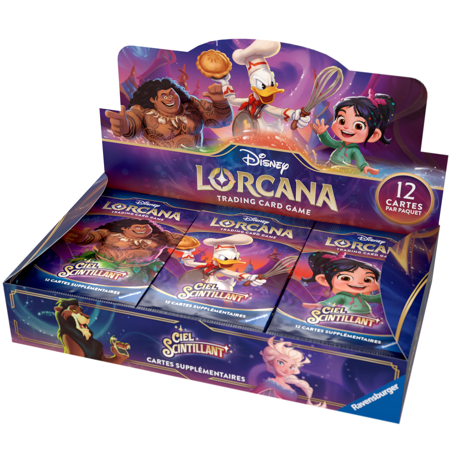 Display – Disney – Lorcana – Chapitre5 – Ciel Scintillant – FR