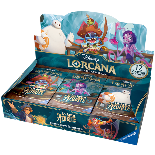 Display – Disney – Lorcana – Chapitre 6 – La Mer Azurite – FR