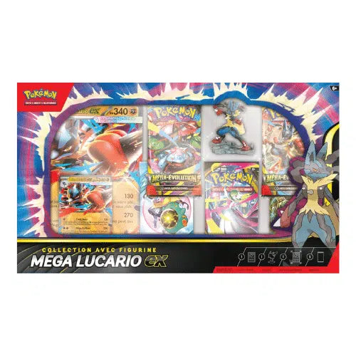 Pokémon - Coffret figurine - Méga-Lucario - FR