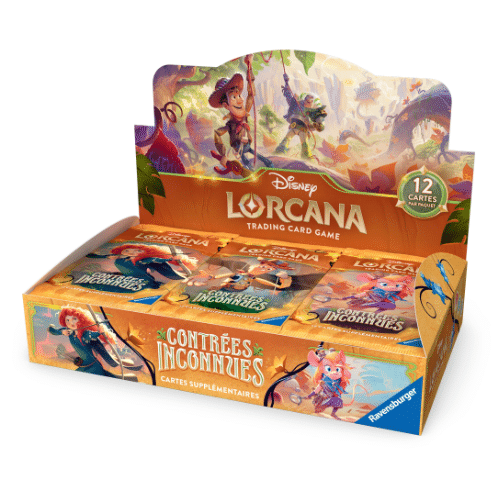 Display – Lorcana – Chapitre 12 – Contrées Inconnues – FR