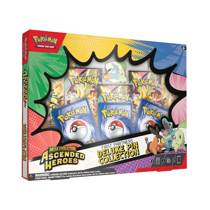 Pokémon – Coffret Deluxe Pin Collection – Héros Transcendants – ME2.5 – FR