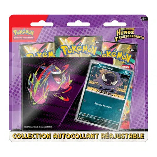 Pokémon - 2 Tri pack – Héros Transcendants ME2.5  – Salamèche – Fantominus – FR