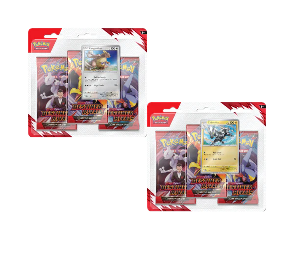 Pokémon - Lot de 2 Tripack Pokémon Rivalités Destinées EV10 - FR