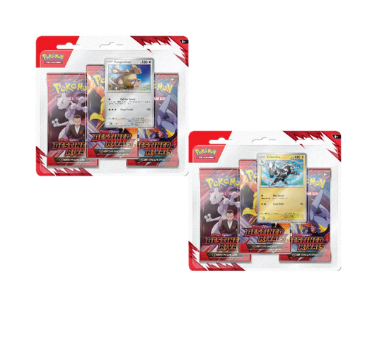 Pokémon - Lot de 2 Tripack Pokémon Rivalités Destinées EV10 - FR