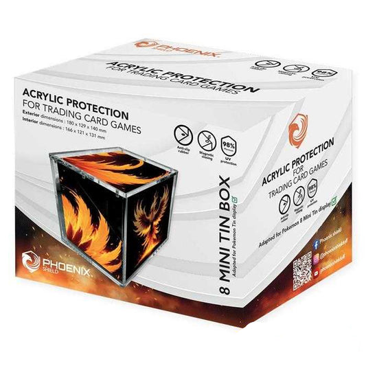 PROTECTION ACRYLIC CASE pour DISPLAY 8 MINI TIN (magnétique)