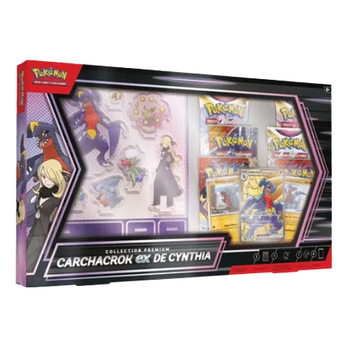 Pokémon - Coffret Collection Premium – Carchacrok Ex de Cynthia – FR