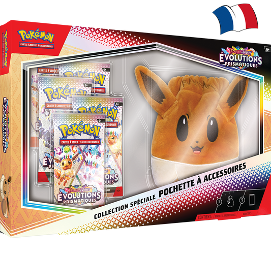 Pokémon - Collection Spéciale Pochette à accessoire Évolutions Prismatiques EV8.5 - FR