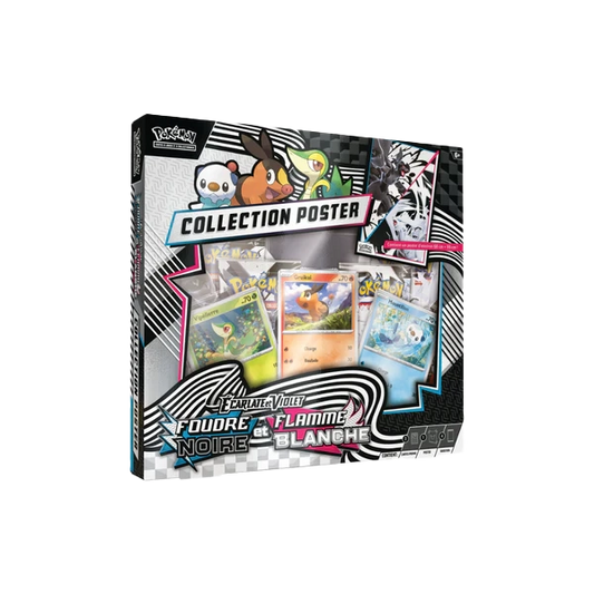 Pokémon - Coffret Poster Unys Foudre Noire et Flamme Blanche EV10.5