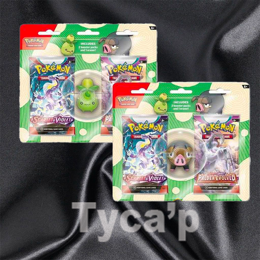 Pokémon - Blister 2 boosters + gomme ( stars étincelantes - EV02 ) - FR