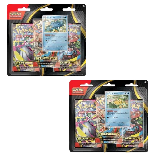 Pokémon - lot de deux Tripack - ME01 - Mega Evolution - FR