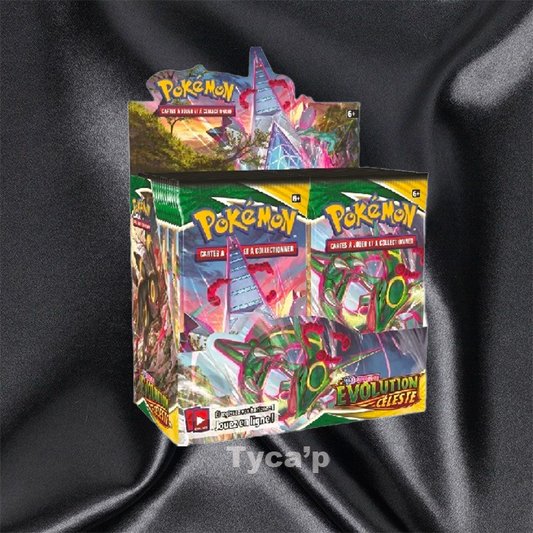 Pokémon- Display évolution céleste EB7 - (fr) protection acrylique inclus