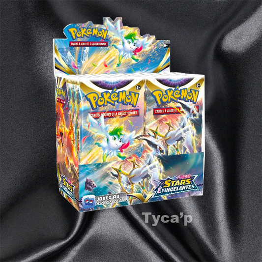 Pokémon - EB09 Stars étincelantes - Display de 36 Boosters (FR)-protection acrylique inclus