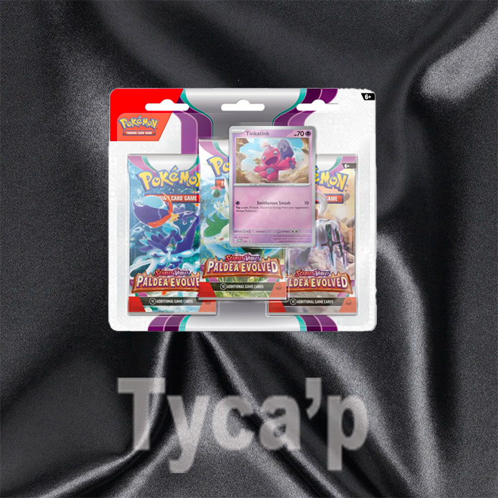 Pokémon - Tripack Evolution à Pladea EV02 - FR